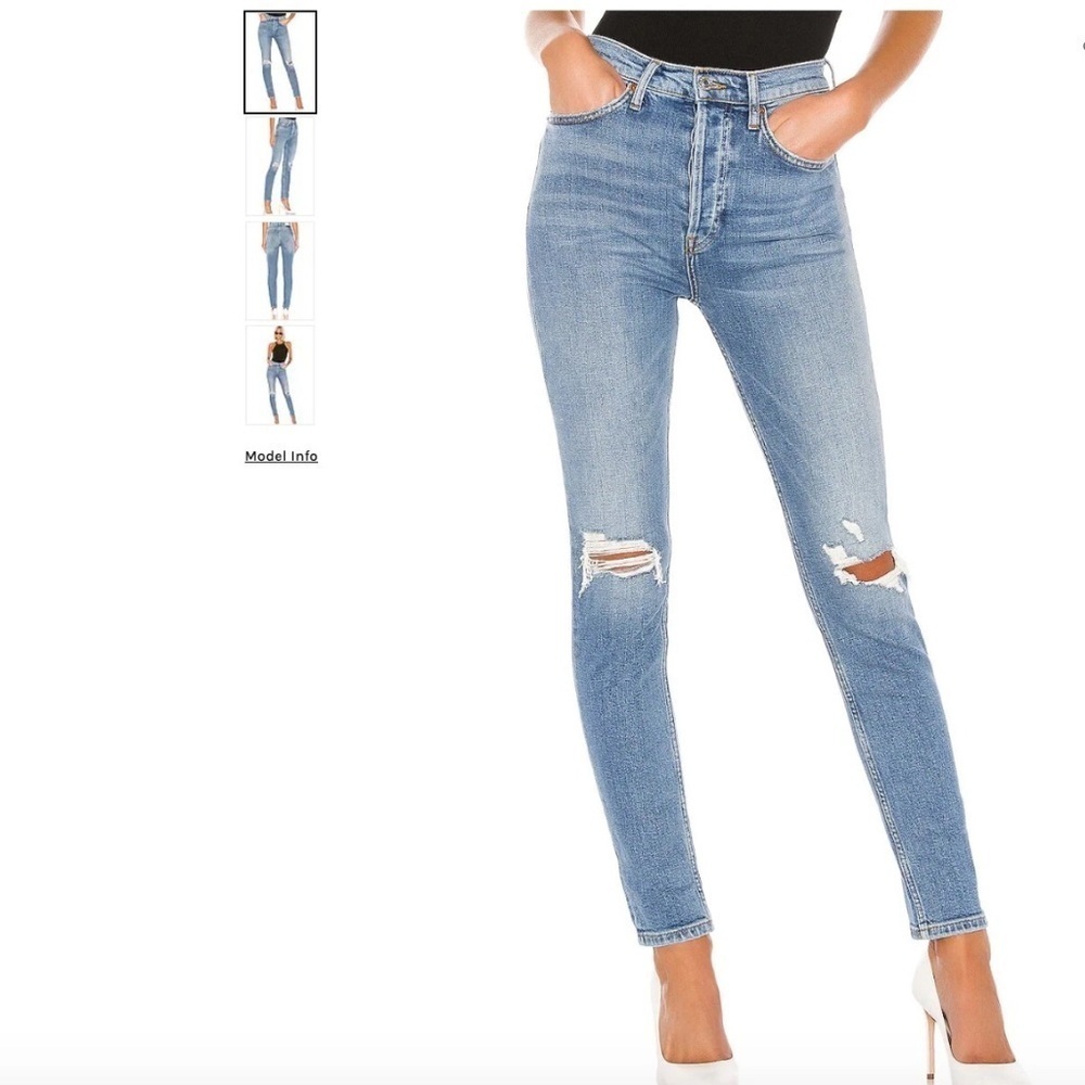 Re/Done Ultra High Rise Jeans in Fade Away (J4)
